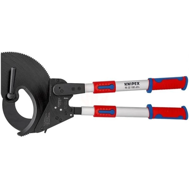 Knipex 95 32 100 650-860mm Teleskopik Kollu Cırcırlı Kablo Makası