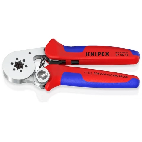 Knipex 97 55 14 Kablo ve Yüksük Sıkma Pensesi