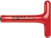 Knipex 98 04 13 13mm İzoleli Lokma Anahtarı T Kol VDE