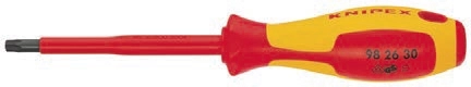 Knipex 98 26 20 TX20 İzoleli Torx Uçlu Tornavida VDE
