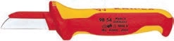 Knipex 98 54 180mm İzoleli Kablo Bıçağı VDE