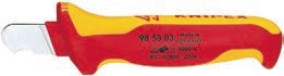 Knipex 98 53 03 155mm İzoleli Kablo Sıyırma Bıçağı VDE