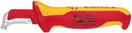 Knipex 98 55 155mm İzoleli Kablo Sıyırma Bıçağı VDE