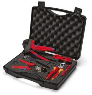 Knipex 97 91 04 V01 MC4 Solar Konnektörler İçin Set 7’li