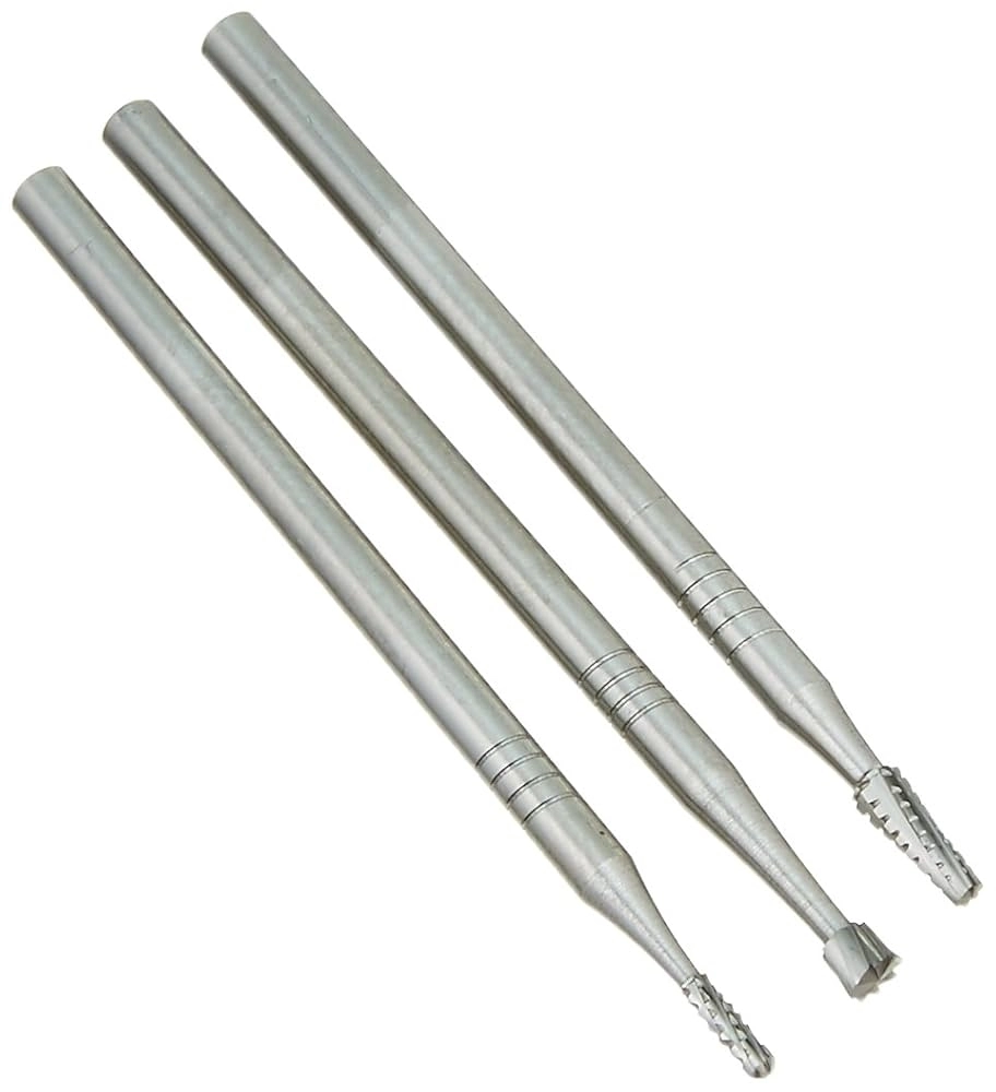 Proxxon 28752 1.2-2.3mm 3’lü Tungsten Karbürlü Matkap ve Freze Ucu