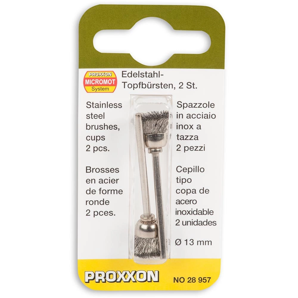 Proxxon 28957 13.0mm 2’li Temizleme ve Polisaj Ucu