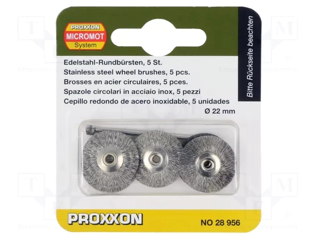 Proxxon 28956 22.0mm 5’li Temizleme ve Polisaj Ucu