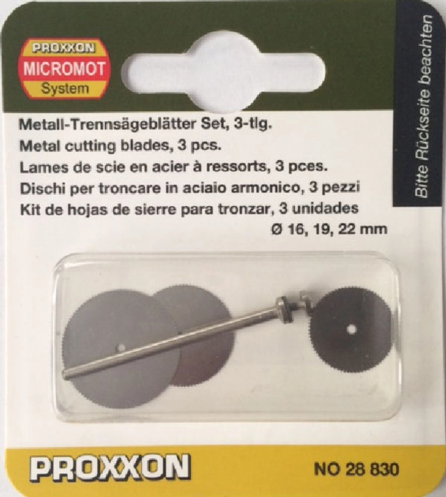 Proxxon 28830 16-19-22mm Ahşap Kesim Bıçağı