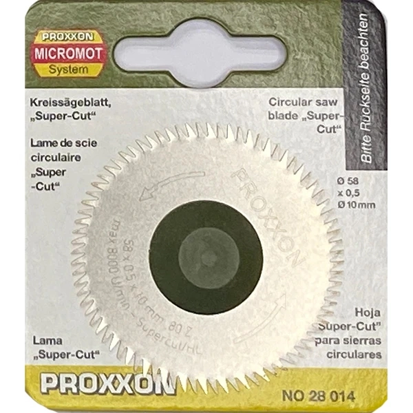 Proxxon 28014 58mm Düz Kesim Testeresi “SUPER-CUT”