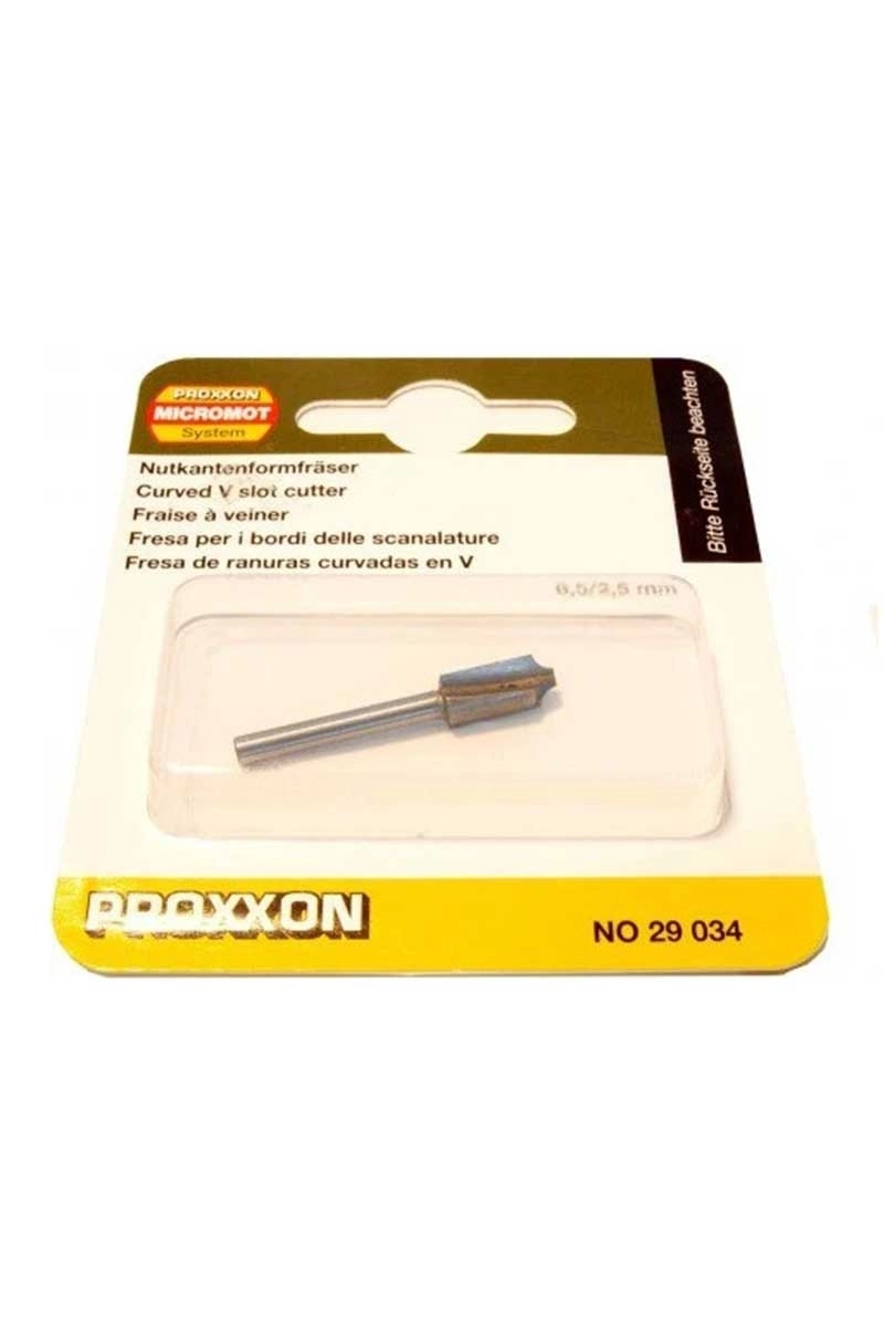 Proxxon 29034 6.5-2.5mm Tungsten Karbür Ahşap Freze Ucu