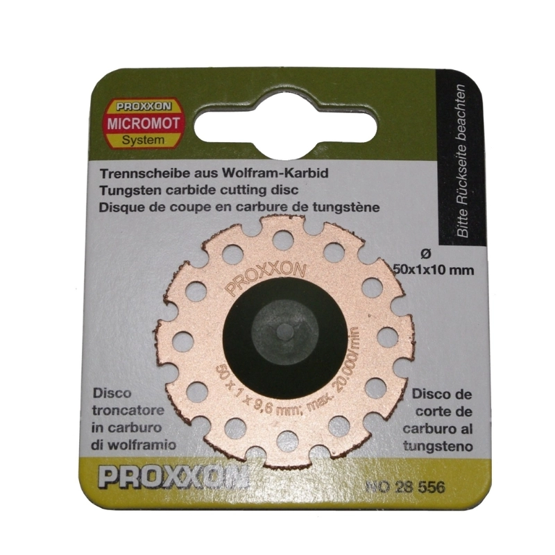 Proxxon 28556 50mm Tungsten Karbür Kesme Diski 6’lı (LHW-LHW/A)