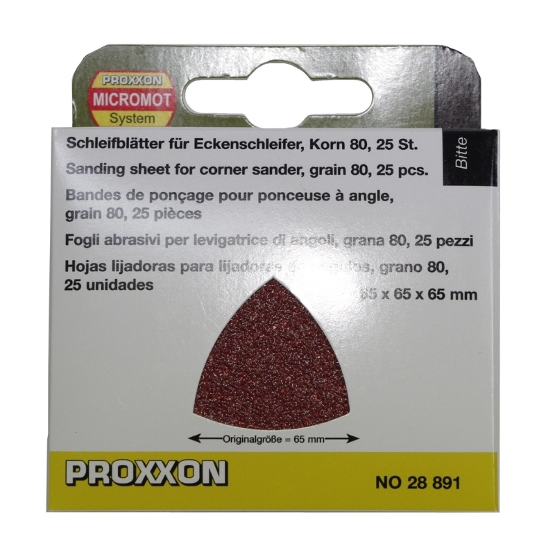 Proxxon 28891 80 Kum Zımpara 25’li (OZI/E)