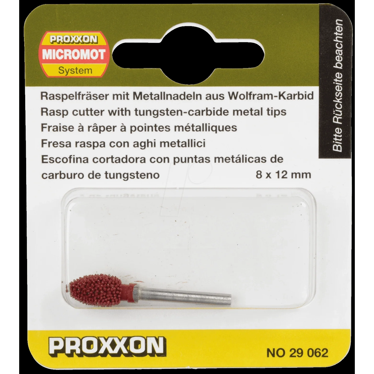 Proxxon 29062 3.2mm Tungsten Karbür Törpü