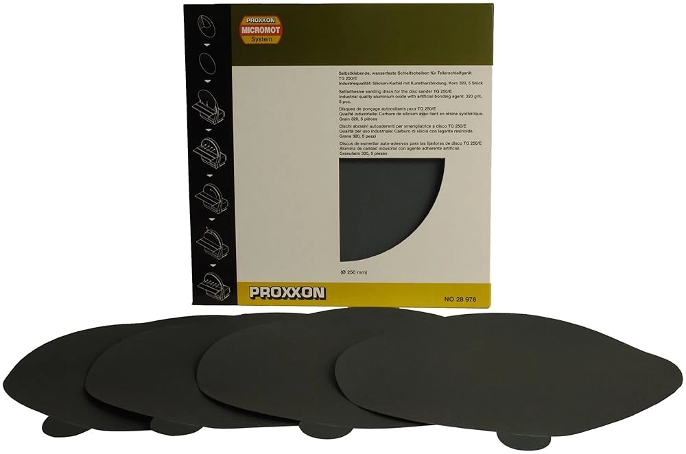 Proxxon 28976 80 Kum TG250/E Cırt Zımpara 5’li