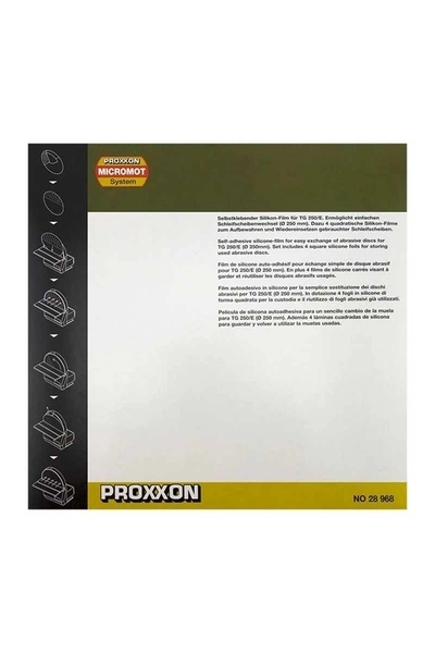Proxxon 28968 TG250/E İçin Silikon Şerit