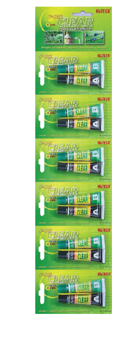 Alteco F05-6G-SET Şeffaf Epoksi 6gr 6’lı