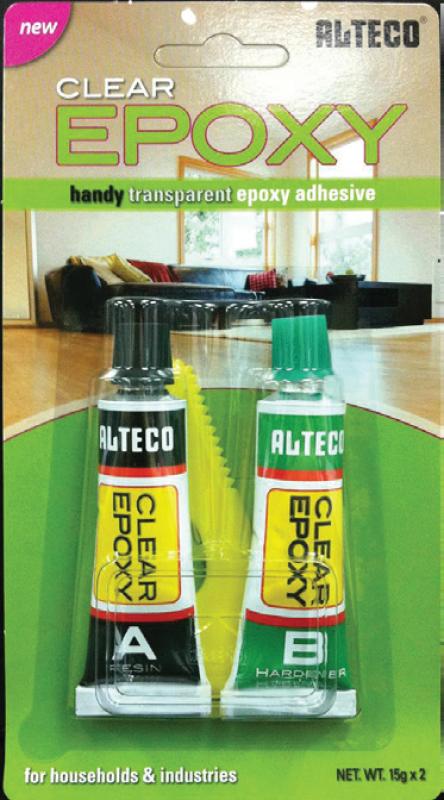 Alteco SEFFAF-30G EPOXY Endüstriyel Yapıştırıcı 30gr 12’li