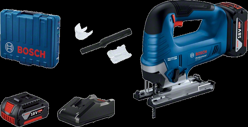 Bosch Akülü Dekupaj Testere Makinesi GST 185-LI (2 x 4,0 Ah Akü) - 06015B3024