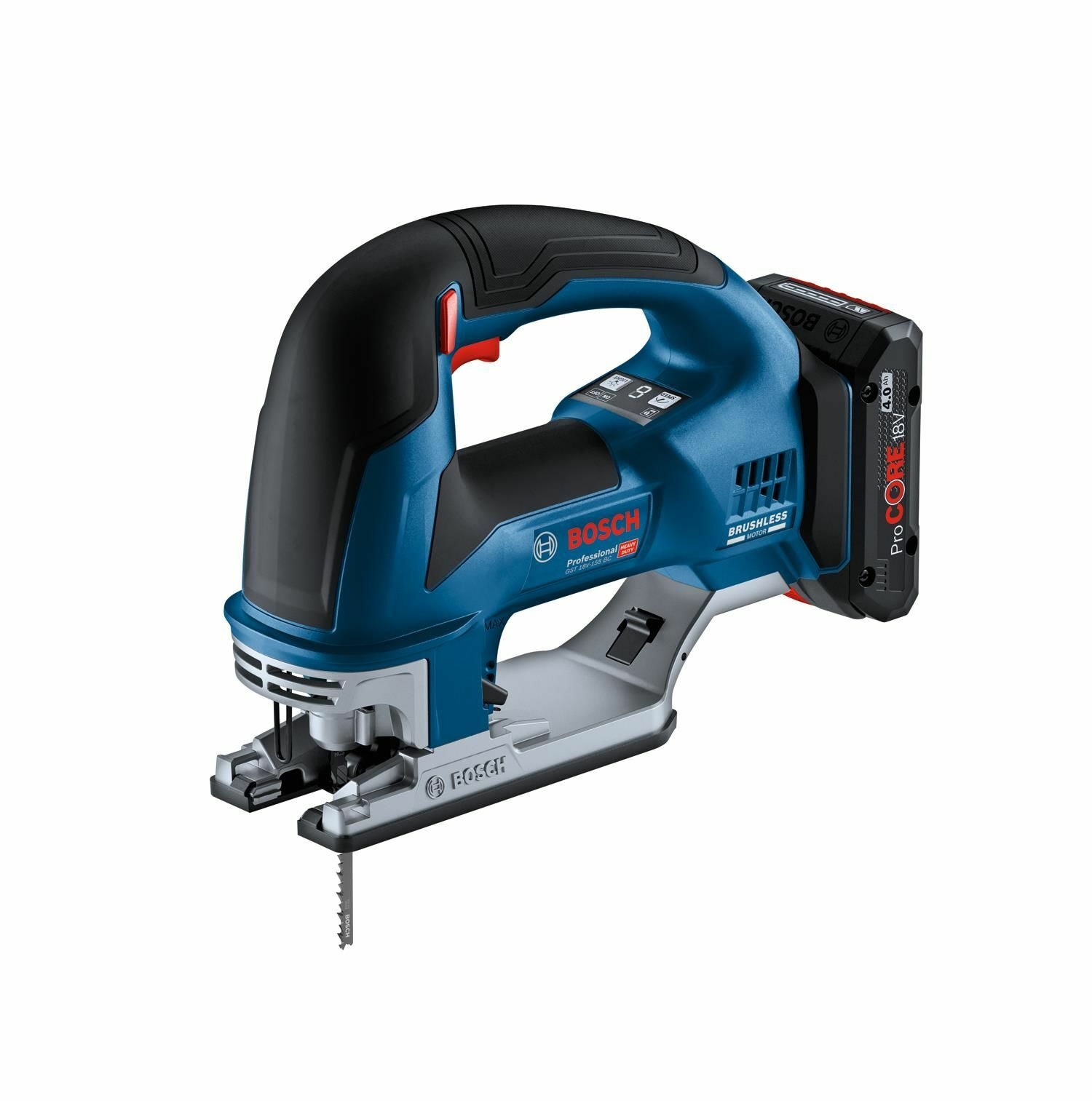 Bosch Akülü Dekupaj Testere Makinesi GST 18V-155 BC (2 x 4,0 Akü) - 06015B1002