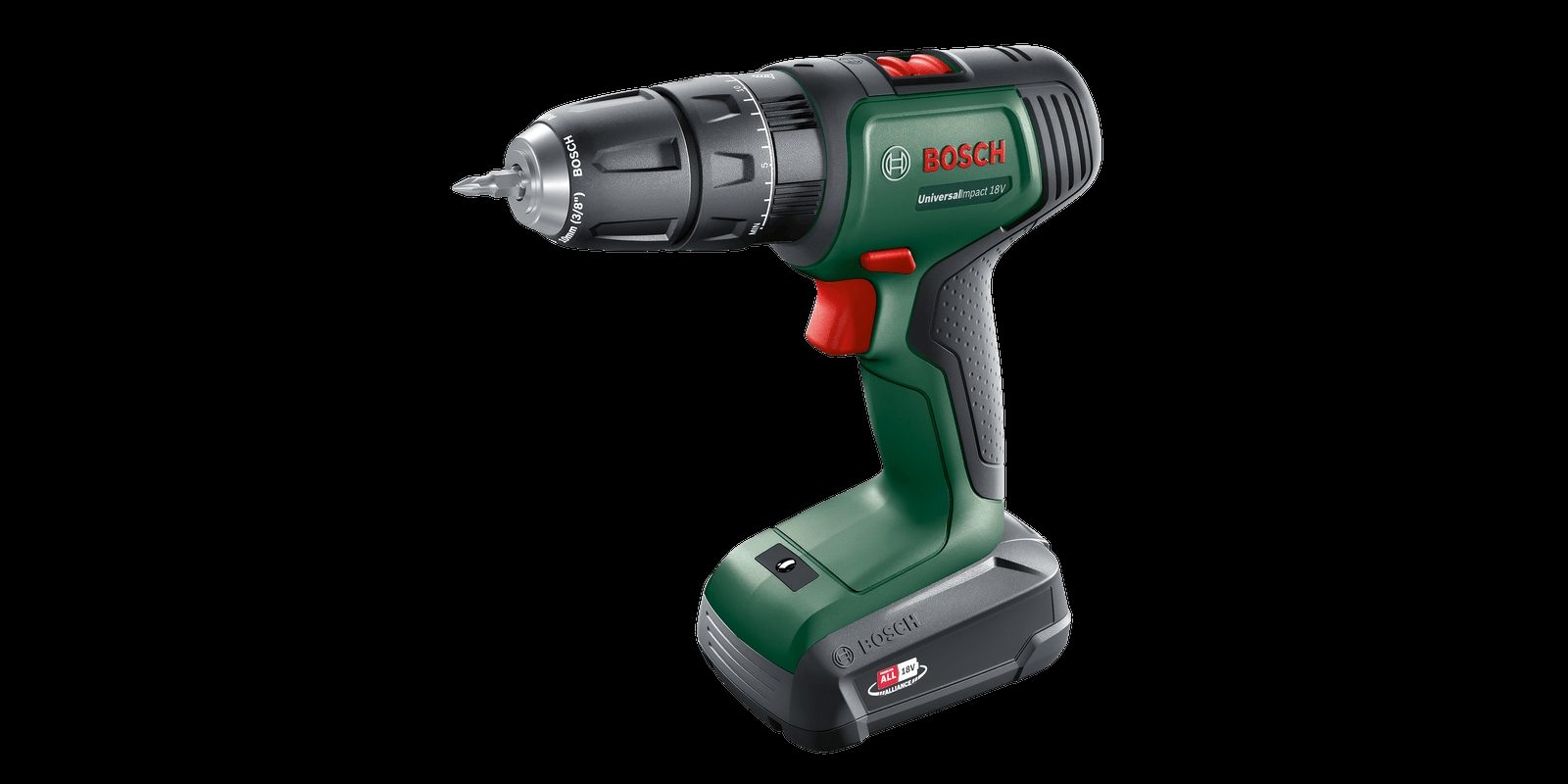 Bosch Akülü Darbeli Vidalama Matkabı UniversalImpact 18V (1 x 1,5 Ah Akü) - 06039D4101