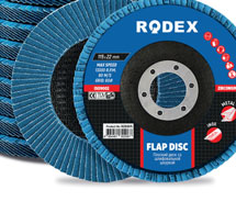 Rodex Flap Diskler (Zirkonyum Oksit)