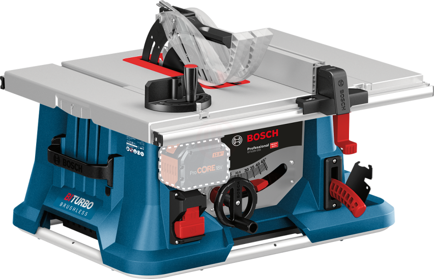 Bosch Akülü Tezgah Tipi Daire Testere Makinesi GTS 18V-216 (Aküsüz) - 0601B44000