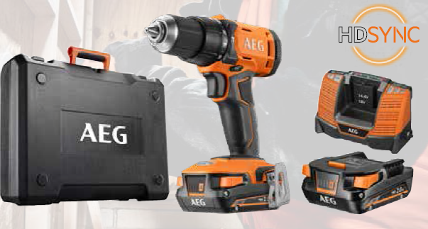 Aeg BSB 18G4-202C Akülü Darbeli Matkap