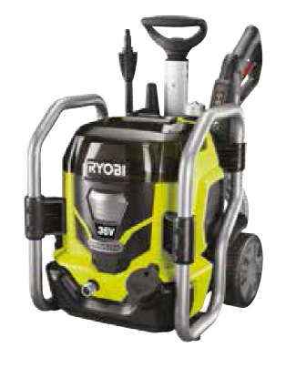 Ryobi RPW36120HI-0 36V Akülü Basınçlı Yıkama Makinesi (Aküsüz)