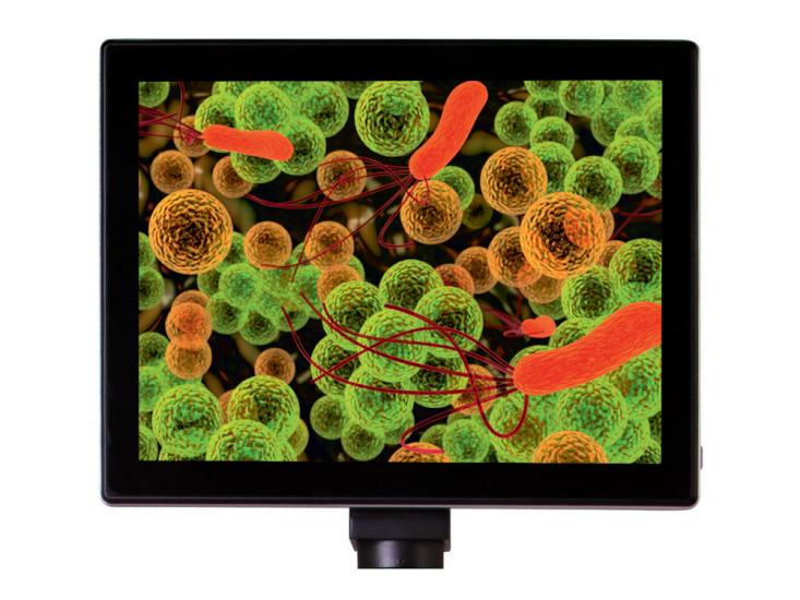 9,4’’ LCD Ekranlı Levenhuk MED 5M Mikroskop Dijital Kamerası