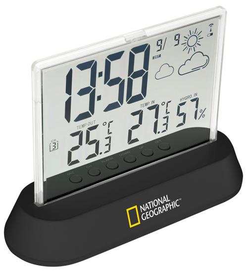 Bresser National Geographic Weather Station, transparent