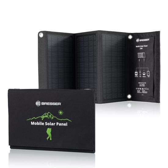 Bresser Mobile Solar Charger 21 Watt with USB