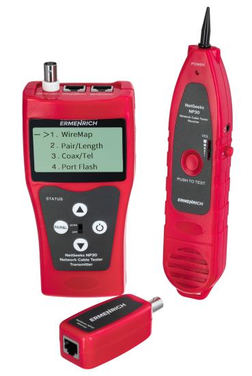 Ermenrich NetGeeks NP30 Ağ Kablosu Test Cihazı