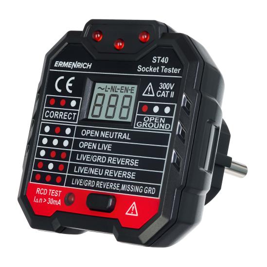 Ermenrich Zing ST40 Priz Test Cihazı