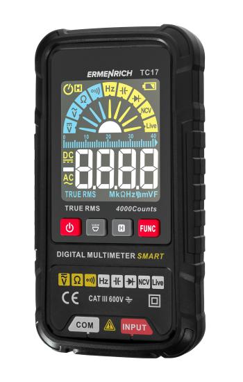 Ermenrich Zing TC17 Dijital Multimetre