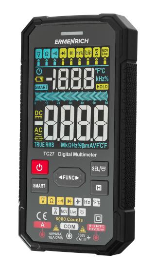 Ermenrich Zing TC27 Dijital Multimetre