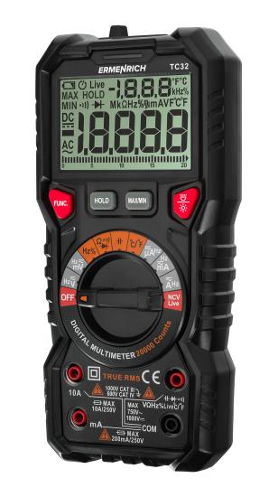 Ermenrich Zing TC32 Dijital Multimetre