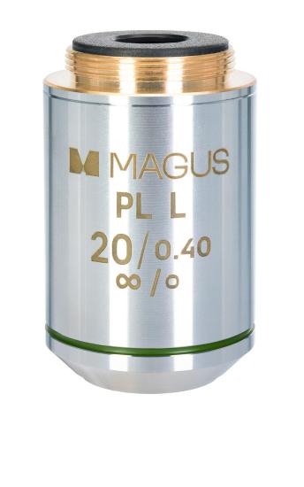 MAGUS 20PLL 20х/0,40 Plan L ÇM 8,80 mm Objektif
