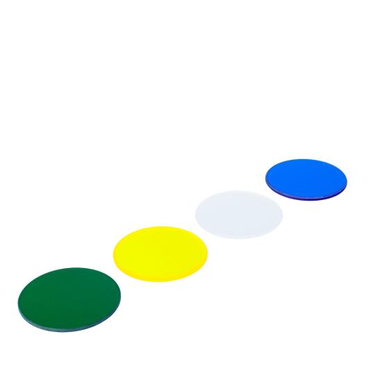 MAGUS LF4 Renk Filtresi Seti (mavi, yeşil, sarı, buzlu)
