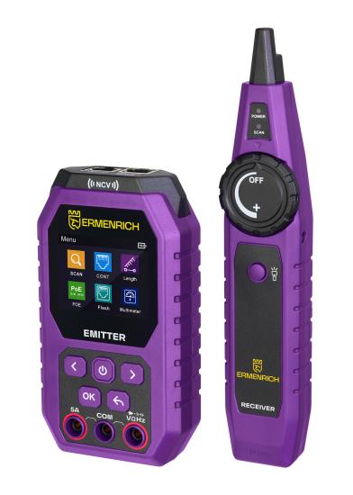 Ermenrich Ping SM75 Multimetreli Kablo Test Cihazı