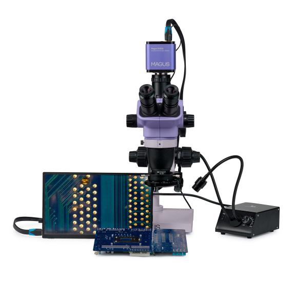 MAGUS Stereo D8TR Elektronik Onarımına Yönelik LCD Dijital Stereomikroskop