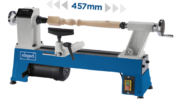 Scheppach DM460T Ağaç Torna Makinası