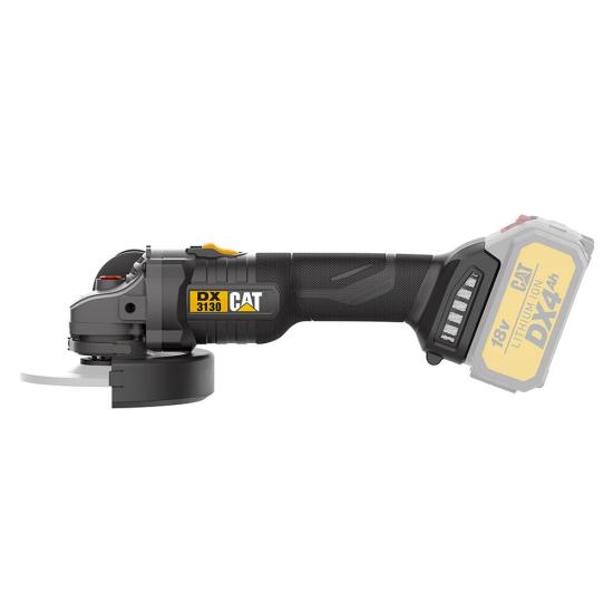 CAT DX3130B 18Volt 125mm Kömürsüz Profesyonel Avuç Taşlama (Akü Dahil Değildir)