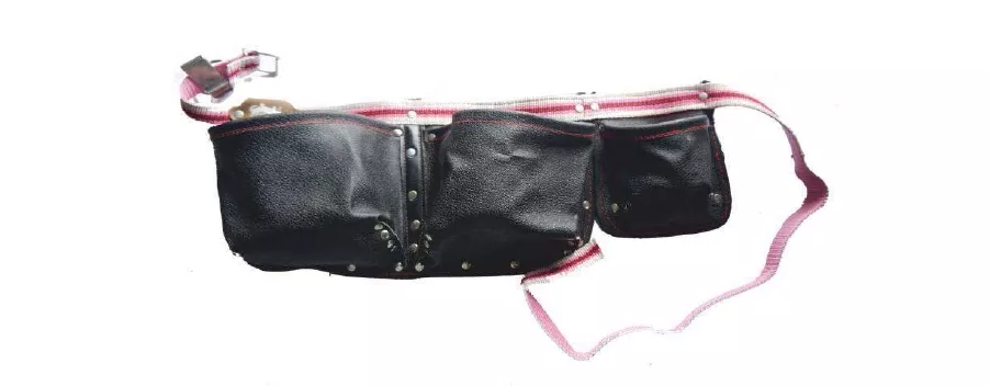 Işıklar D-133 Deri Önlük 3 Cepli