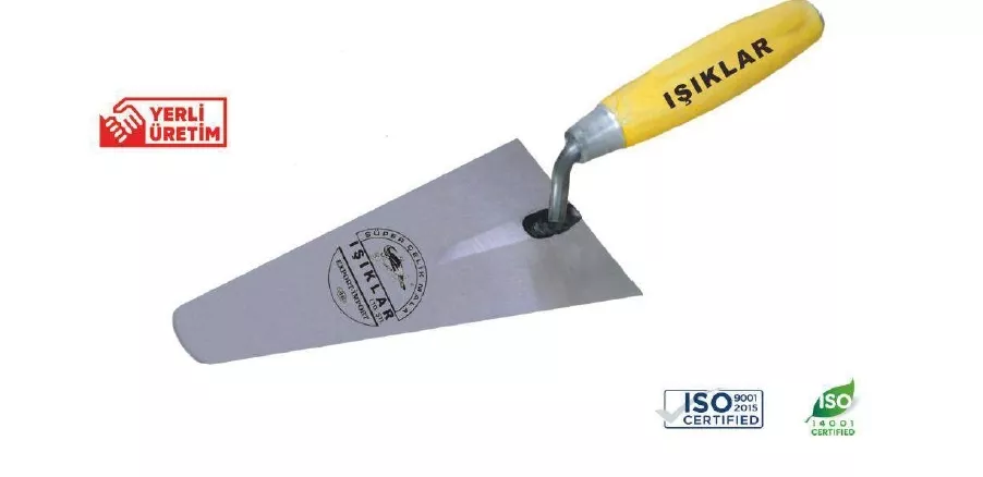 Işıklar 2008-22 Üçgen Mala Ağaç Saplı 22’’
