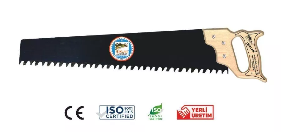 Işıklar 182-50 500mm Gaz Beton Testeresi Elmas Uçlu (Ağaç Saplı)