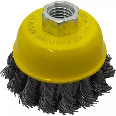 Şahin ŞHT-123 100mm Burgulu Çanak Fırça