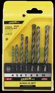 Şahin ŞHT-257 7 Parça Elmas Uç Seti