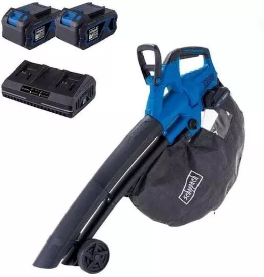Scheppach BC-BLV720-X 20V Akülü Yaprak Toplam / Üfleme 2x2.0Ah