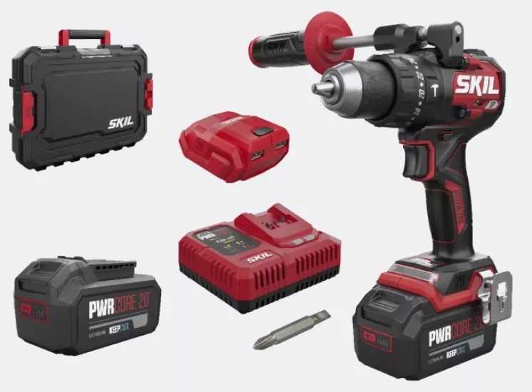 SKIL XP 3085HB 20V Akülü Darbeli Matkap 2x4.0Ah Çantalı