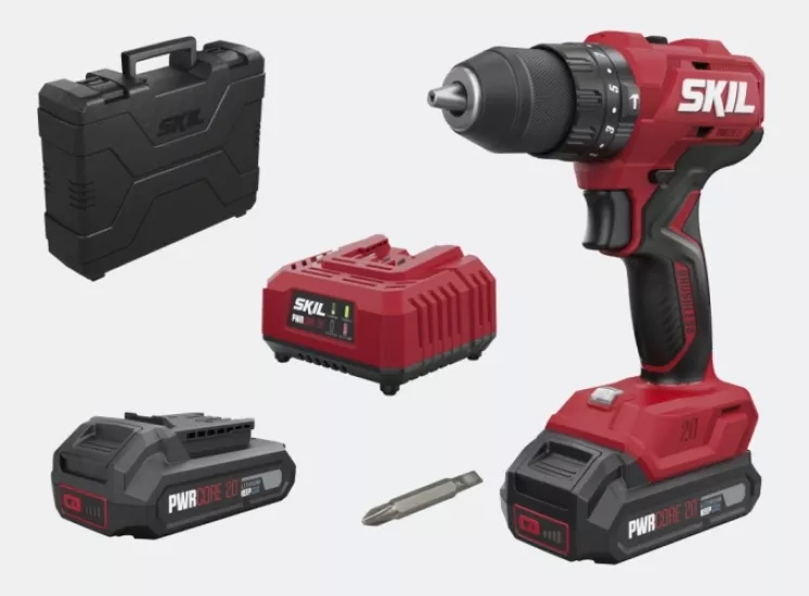 SKIL POWERTOOLS 3021HA 20V Akülü Darbeli Matkap 2x2.0Ah Çantalı